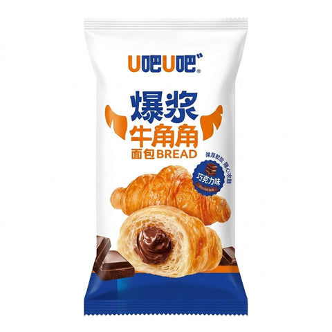 Uba Uba Chocolate Filled Croissant Bread 75g