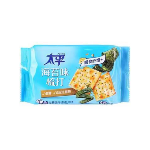 Pacific Soda Crackers 100g (4 Flavours)