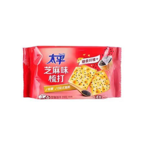 Pacific Soda Crackers 100g (4 Flavours)