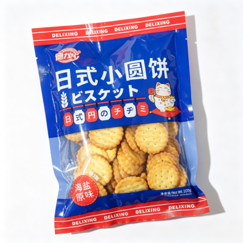 Delixing Japanese Style Sea Salt Biscuits 100g