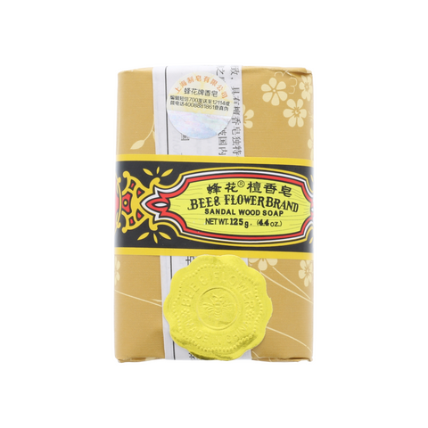 Bee & Flower Brand Soap 125g – Sandalwood / Jasmine / Rose