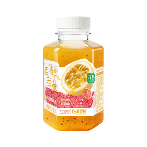 Jian Ling Kong Passion Fruit Grapefruit Chia Seed Smoothie 220ml