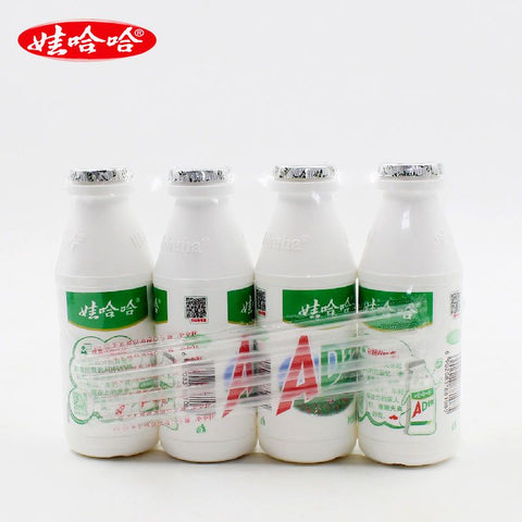 Wahaha AD Calcium Milk Drink 220ml x 4 Bottles