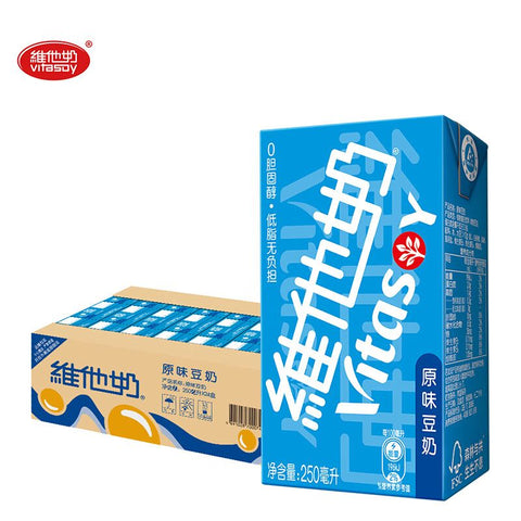 维他豆奶饮料 250ml×6盒（原味/巧克力味）
