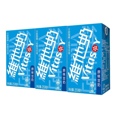 维他豆奶饮料 250ml×6盒（原味/巧克力味）