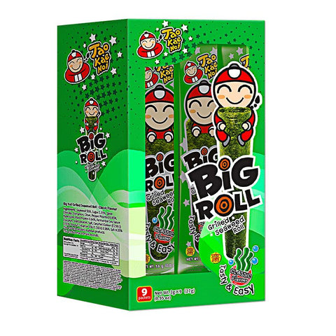 Tao Kae Noi Big Roll Grilled Seaweed Classic Flavour 3g*9