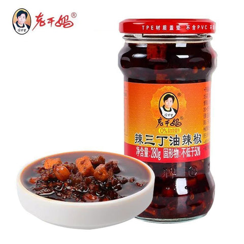 Lao Gan Ma Spicy Diced Chilli in Oil 280g