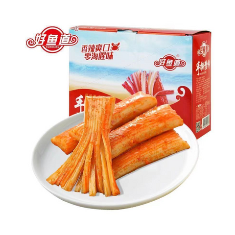好鱼道手撕蟹柳14g*20（原味/麻辣/香辣/烧烤）
