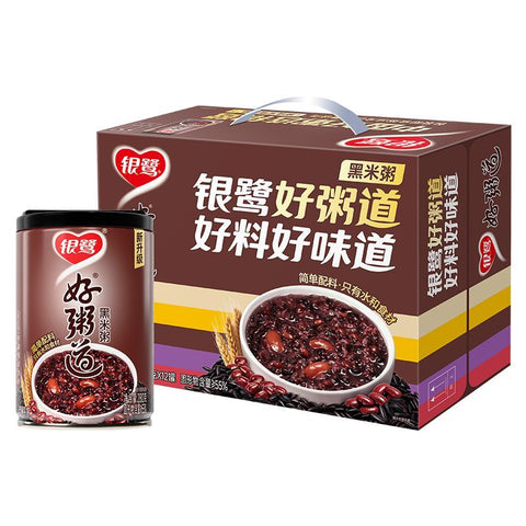 Yinlu Hao Zhou Dao Instant Congee 280g – Black Rice / Purple Sweet Potato Purple Rice / Barley Red Bean / Coconut Milk Oat