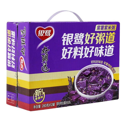 银鹭好粥道八宝粥280g 黑米粥 / 紫薯紫米粥 / 薏仁红豆粥 / 椰奶燕麦粥