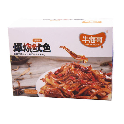 牛海哥 爆烧鱿鱼 300g（15g×20包）
