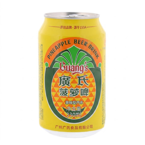 Guang's Pineapple Beer Flavoured Soda 330ml