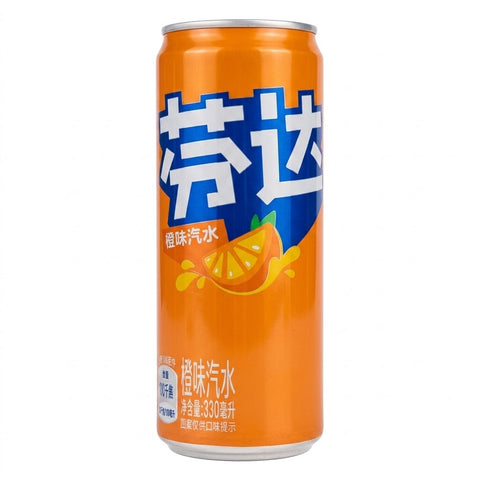 Fanta Orange Flavoured Soft Drink 330ml