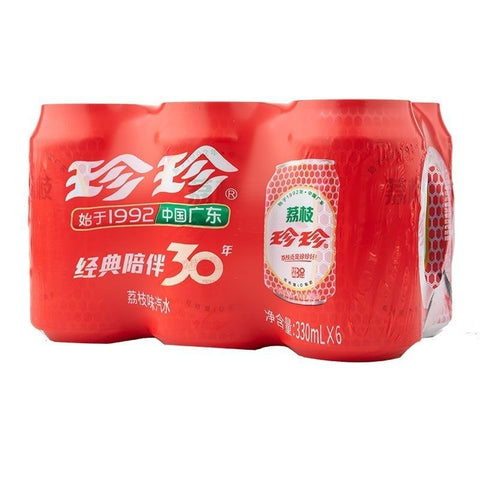 Zhenzhen Classic Lychee Flavoured Soda 330ml