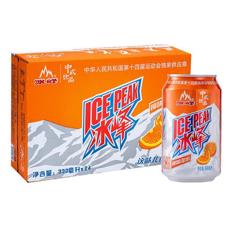 冰峰橙味汽水 330ml