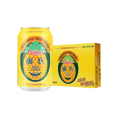Guang's Pineapple Beer Flavoured Soda 330ml