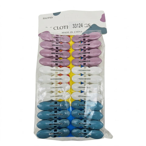 24-Piece Plastic Clips Set