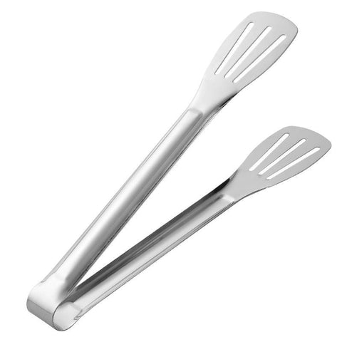 Stainless Steel Square Head Bread Tongs – 9 Inch / 14 Inch