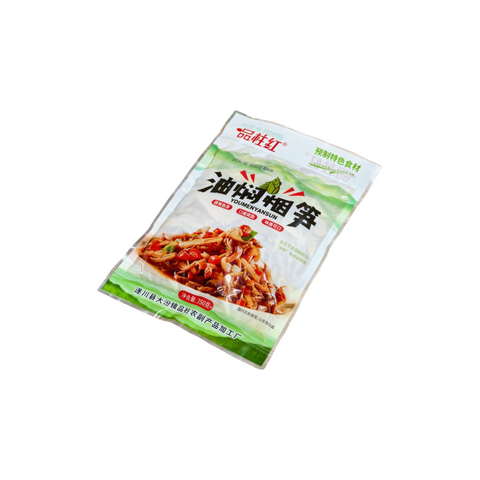 Pinzhuhong Braised Red Bamboo Shoots in Oil 350g