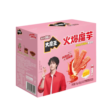 Yanjinpuzi Hot Blast Konjac Snack Creamy Turkey Sauce Flavour 18g*20