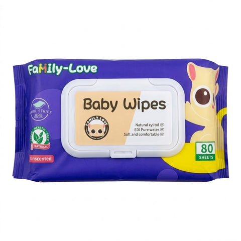 80-Count Baby Wipes with Lid