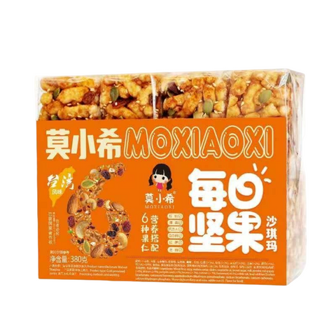 Moxiaoxi Sachima 380g – Musang King Durian / Mixed Fruit / Daily Nuts Walnut