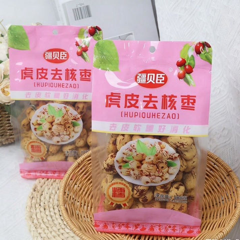 疆贝臣虎皮去核枣400g