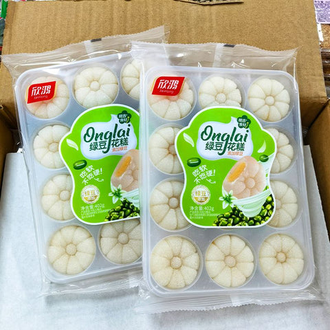 欣鸿花糕402g 红豆味 / 绿豆味