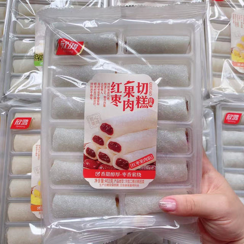 欣鸿切糕402g 蜂蜜绿豆味 / 红枣果肉味