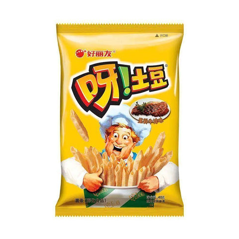 好丽友呀！土豆40g 烤鸡味 / 里脊牛排味