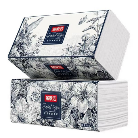 Beijiajie Original Pulp Facial Tissue 420 Sheets