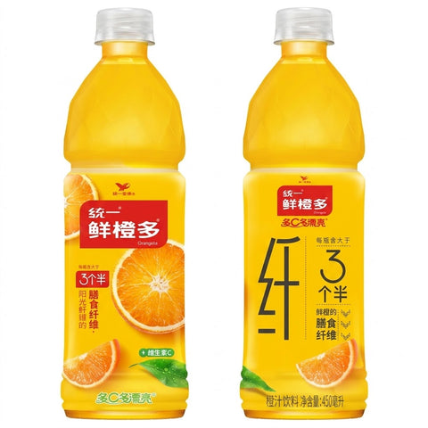 Uni-President Fresh Orange Juice Drink 450ml