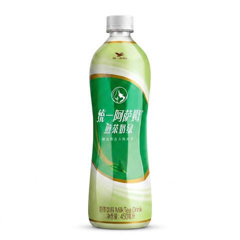 Assam Sencha Milk Green Tea Drink 450ml