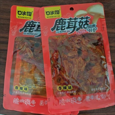 口水馋鹿茸菇香辣味 45g