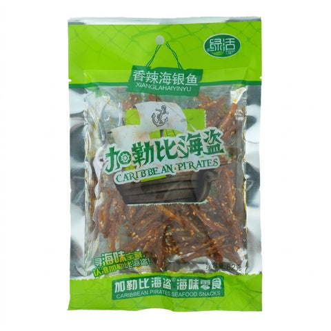 Lühuo Spicy Silver Fish Snack 82g