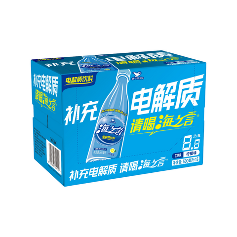 Uni-President Sea Salt Electrolyte Drink Lemon Flavor 450ml