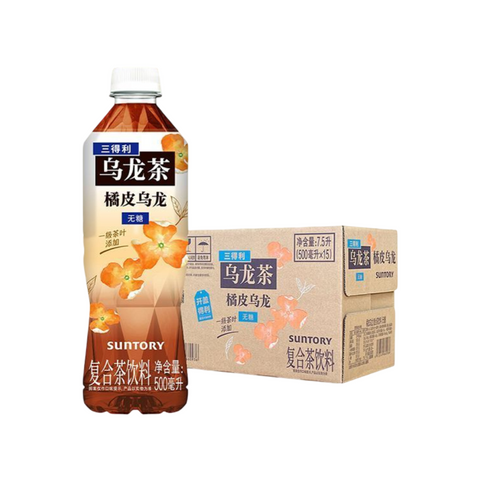 Suntory Sugar-Free Tea Drink 500ml Assorted Flavours