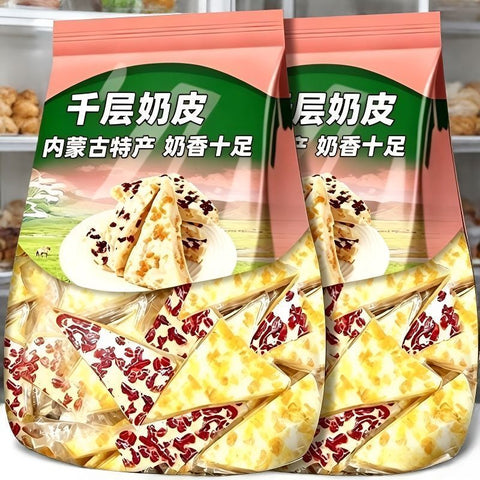SRT Three-Layer Milk Skin Triangle Cheese Snack 500g