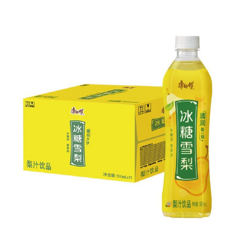 Master Kong Rock Sugar Snow Pear Drink 500ml