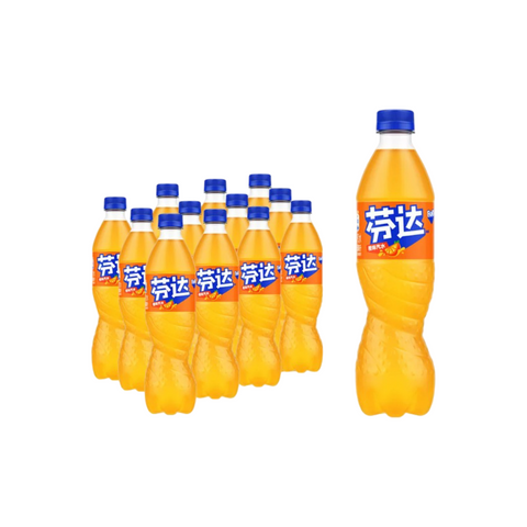 芬达橙味汽水 500毫升