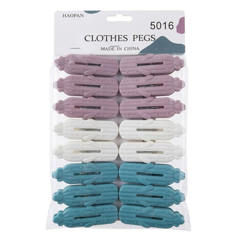 16-Piece Plastic Clips Set