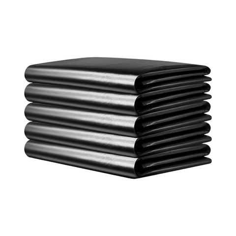 Extra Thick Black Commercial Garbage Bags 100 × 120cm – 50 Bags