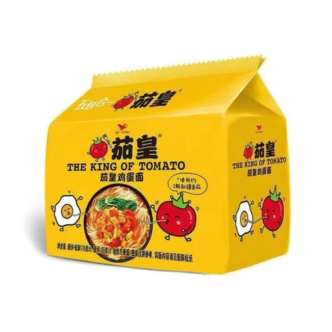 Uni-President The King of Tomato Egg Flavour Instant Noodles 116g×5 Packs