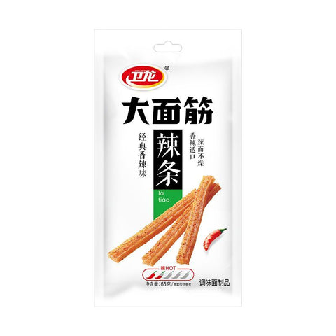 Weilong Spicy Wheat Gluten Snack 65g
