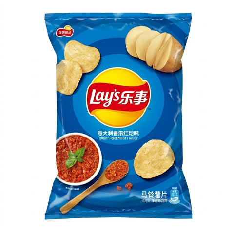 Lay's Italian Rich Tomato Stew Flavoured Potato Chips 70g