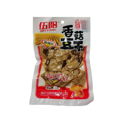 Wuyang Flavoured Tofu Snack 70g (BBQ / Mala Spicy / Pickled Chilli / Spicy)