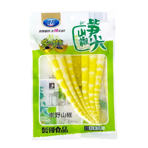 Xiange Pickled Pepper Bamboo Shoots 105g