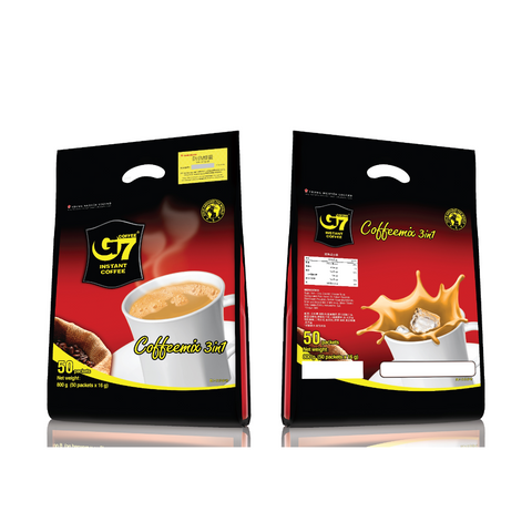 G7 3-in-1 Instant Coffee Mix, Assorted Sizes, 800g/1.6kg