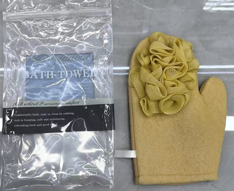 Thumb Bath Scrubbing Glove (22 × 13 cm)
