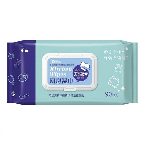 Jingqi Kitchen Wet Wipes 90 Sheets